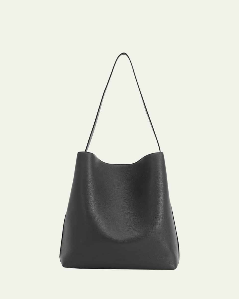 Sac Grained Calfskin Shoulder Bag